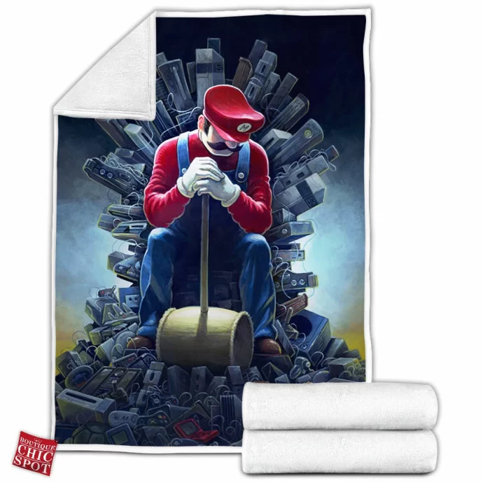 Mario Fleece Blanket