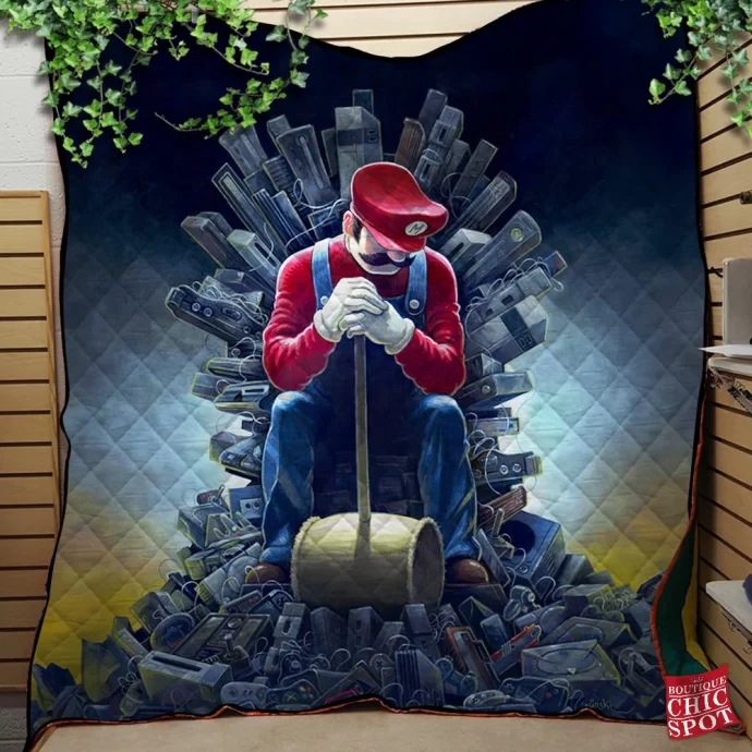 Mario Quilt Blanket