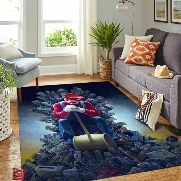 Mario Rectangle Rug