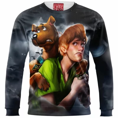 Scooby-Doo Zip Sweatshirt, Cartoon Zip Sweatshirt