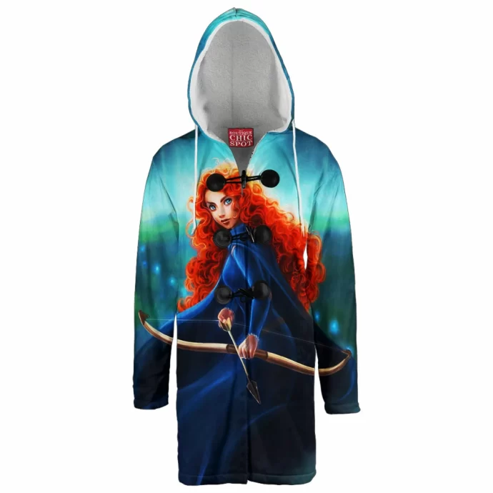 Brave Merida Hooded Cloak Coat