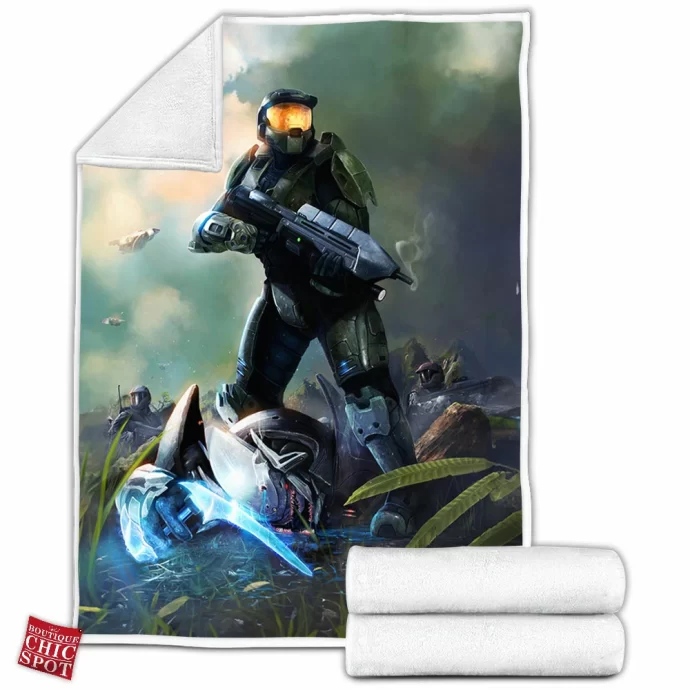 Master Chief Fleece Blanket