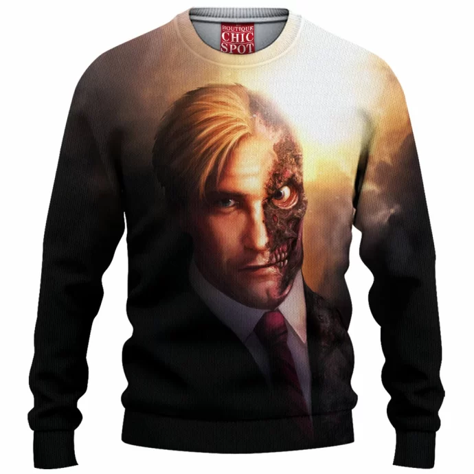 Two Face Knitted Sweater