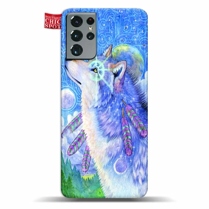 Cosmic Wolf Phone Case Samsung