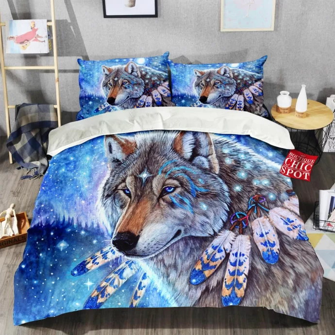 Mystic Spirit Wolf Bedding Set