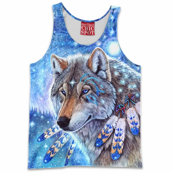 Mystic Spirit Wolf Tank Top