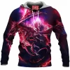 Dragon Fleece-Hoodie, Fantasy Fleece-Hoodie