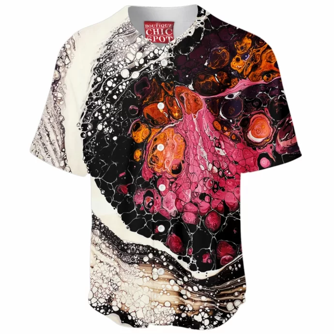 Anatomy Of A Universe Acrylic Fluid Baseball Jersey