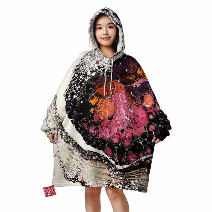 Anatomy Of A Universe Acrylic Fluid Blanket Hoodie