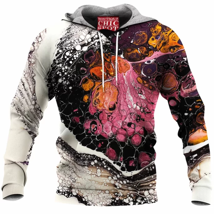 Anatomy Of A Universe Acrylic Fluid Fleece Hoodie