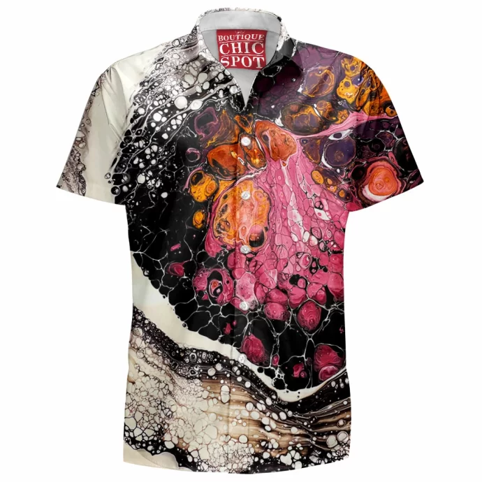 Anatomy Of A Universe Acrylic Fluid Hawaiian Shirt