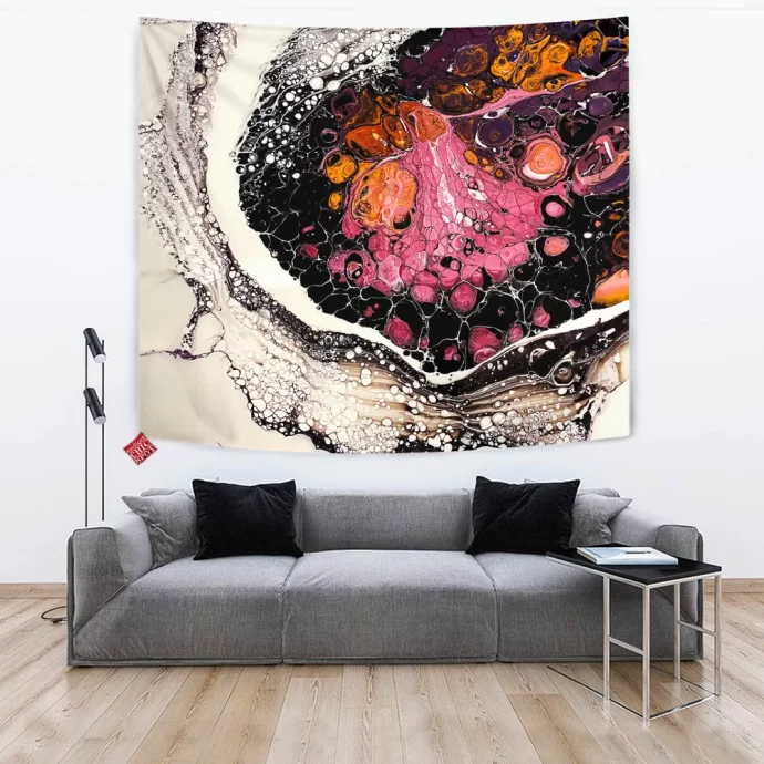 Anatomy Of A Universe Acrylic Fluid Tapestry