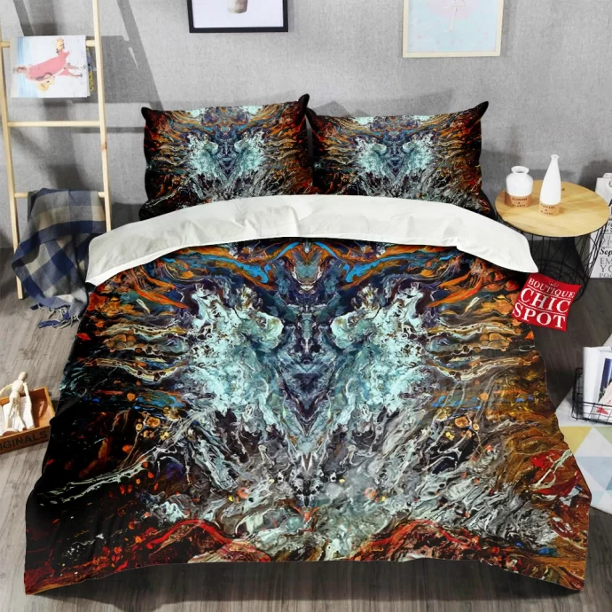 Psychedelic Rorschach Untitled Bedding Set