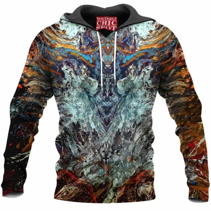 Psychedelic Rorschach Untitled Hoodie