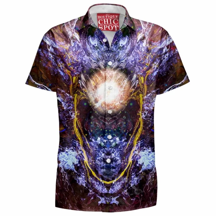 Psychedelic Rorschach Untitled Hawaiian Shirt