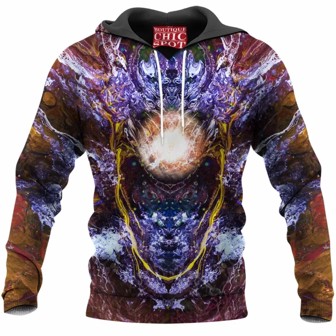 Psychedelic Rorschach Untitled Hoodie