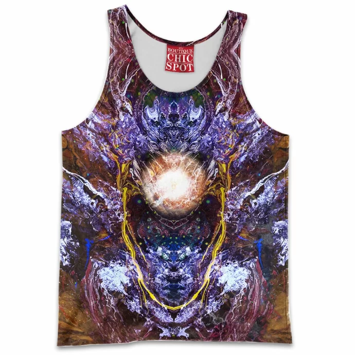 Psychedelic Rorschach Untitled Tank Top