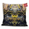 Digital Edit Of Acrylic Painting Untitled Pillow Cover