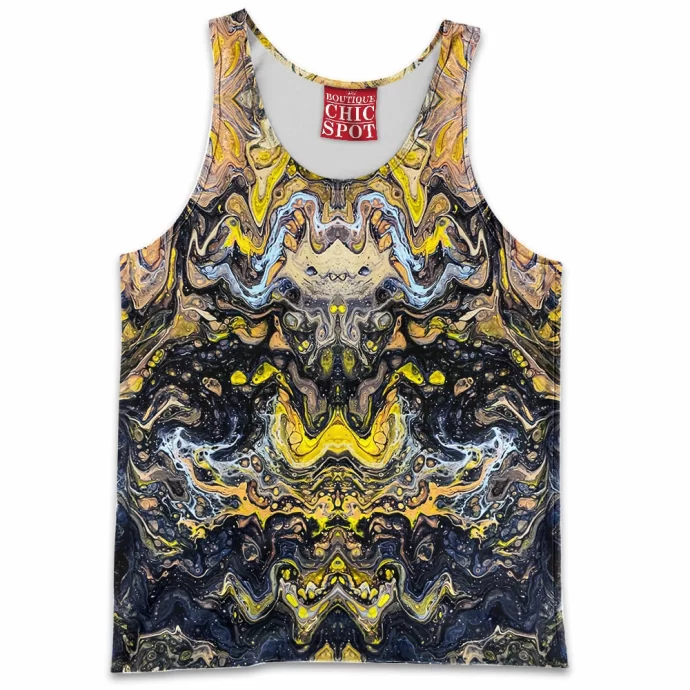 Digital Edit Of Acrylic Painting Untitled Tank Top