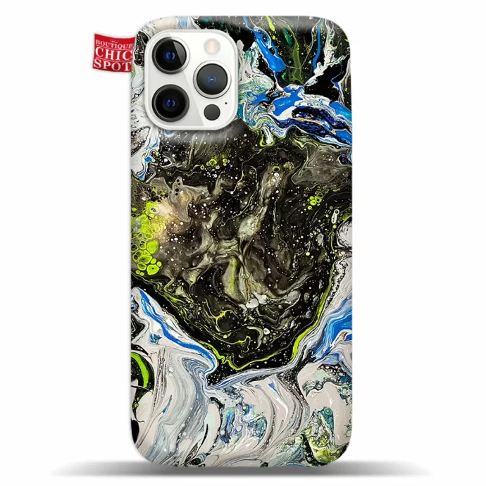 Acrylic Fluid Painting Untitled Phone Case Iphone