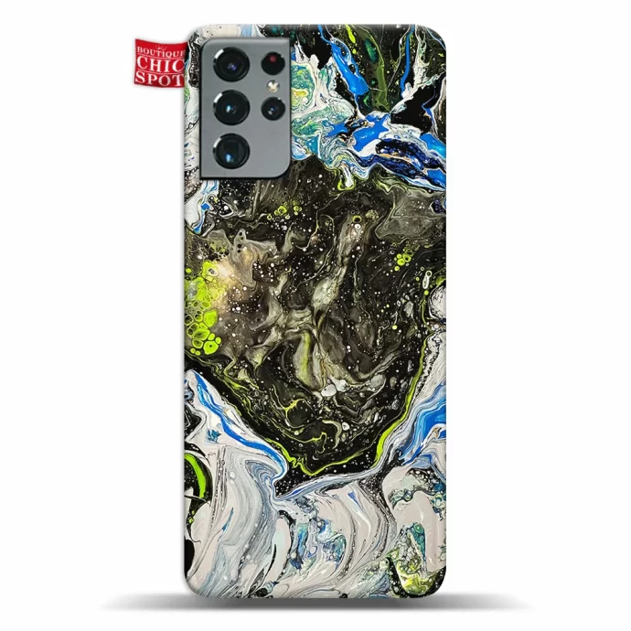 Acrylic Fluid Painting Untitled Phone Case Samsung