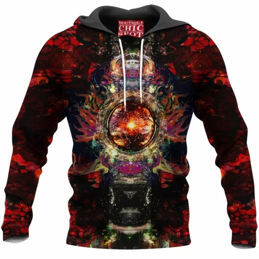 Psychedelic Rorschach Untitled Hoodie