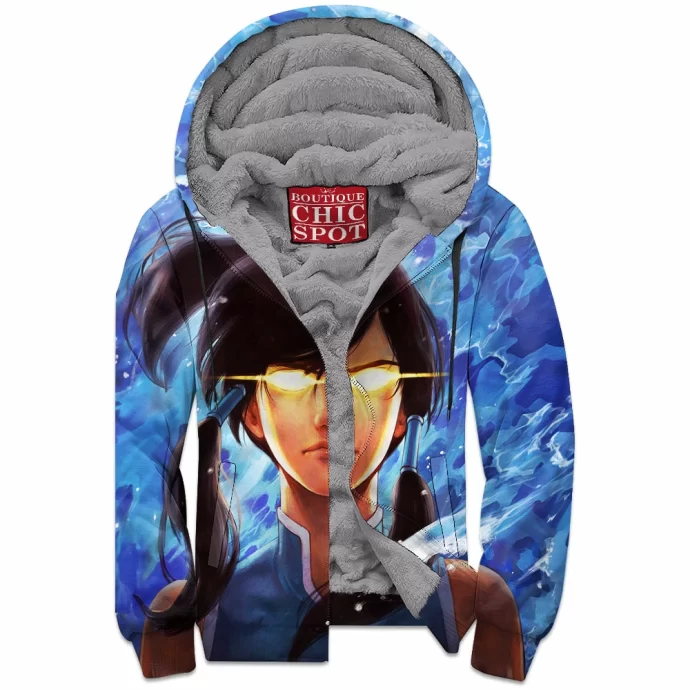 Korra Zip Fleece Hoodie