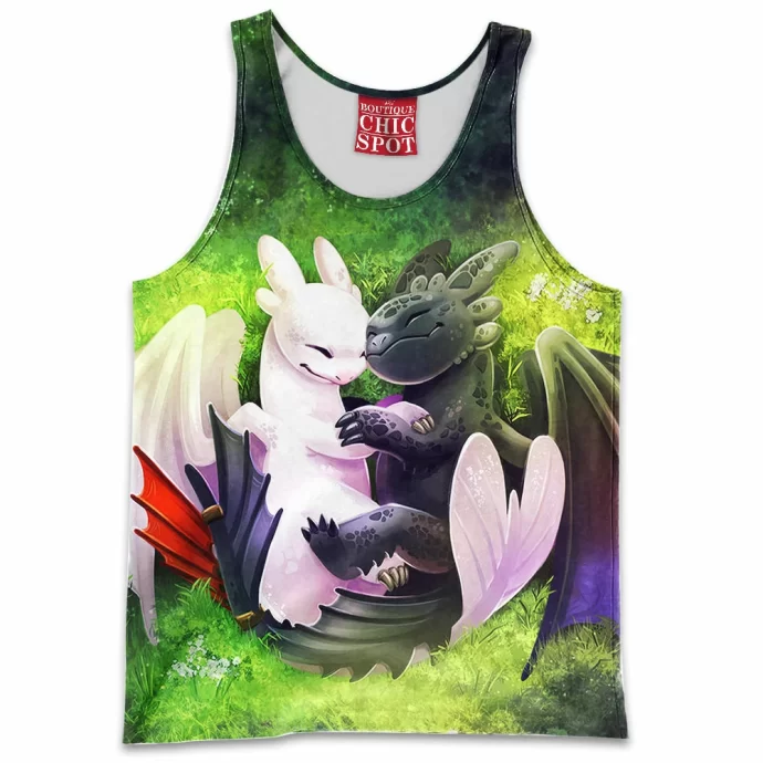 Night And Light Fury Tank Top