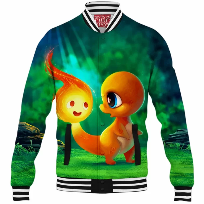 Charmander Baseball Jacket