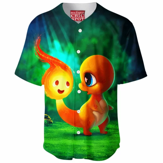 Charmander Baseball Jersey