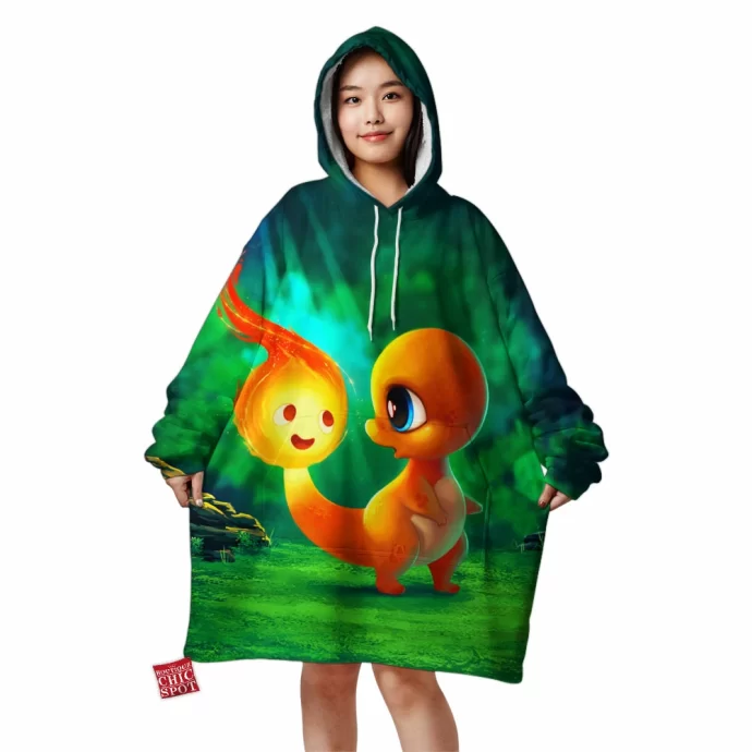 Charmander Blanket Hoodie