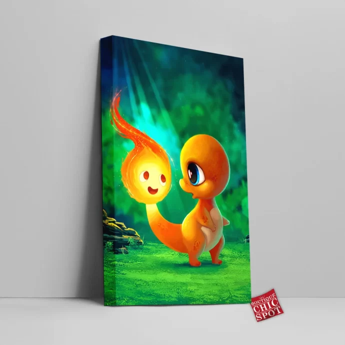 Charmander Canvas Wall Art