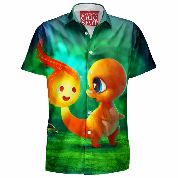 Charmander Hawaiian Shirt