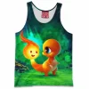 Anime Tank-Top, Charmander Tank-Top, Pokemon Tank-Top
