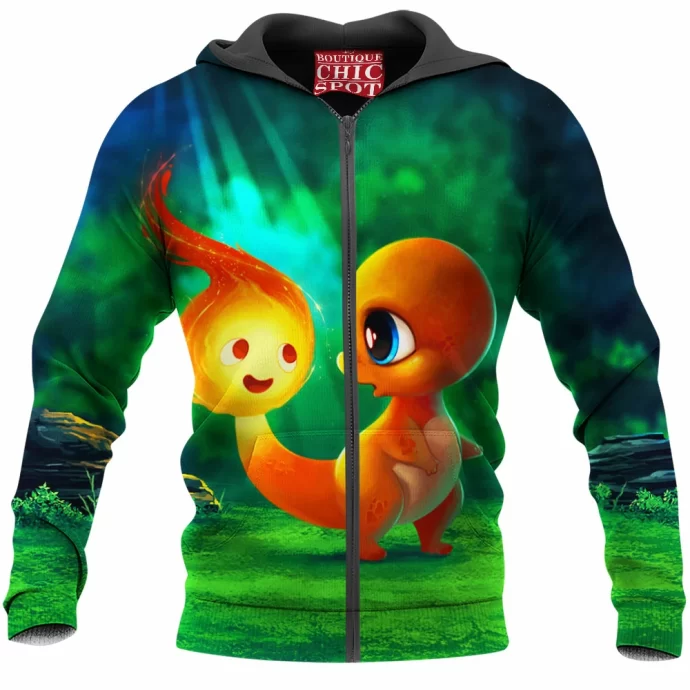 Charmander Zip Hoodie