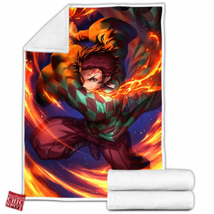 Tanjiro Fleece Blanket