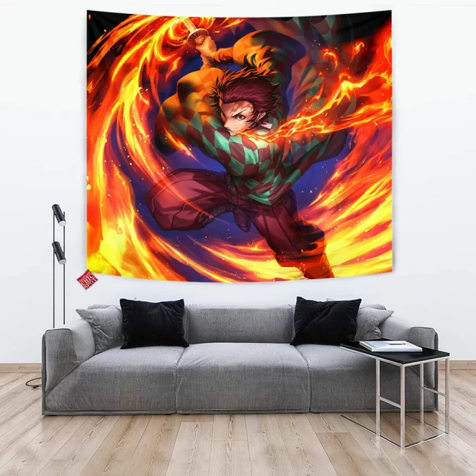 Tanjiro Tapestry