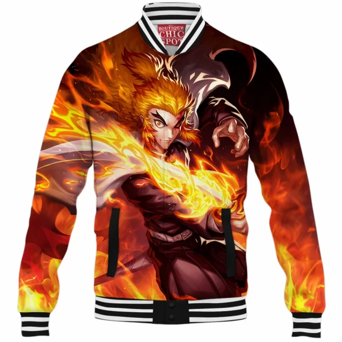 Rengoku Baseball Jacket