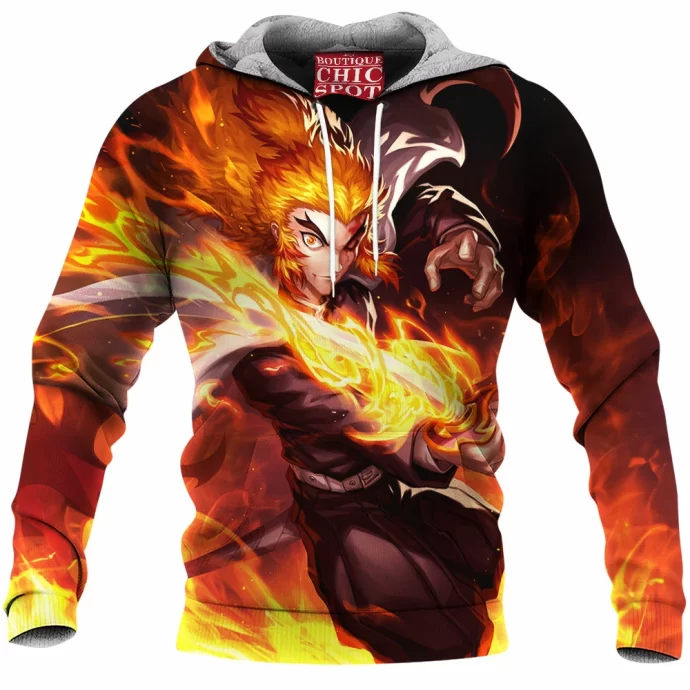 Rengoku Fleece Hoodie