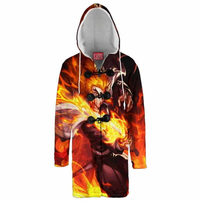 Rengoku Hooded Cloak Coat