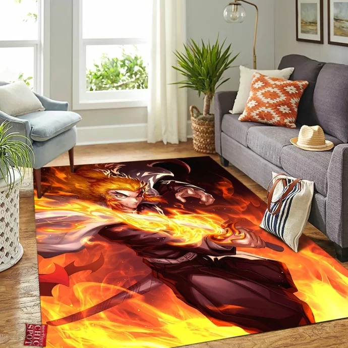 Rengoku Rectangle Rug