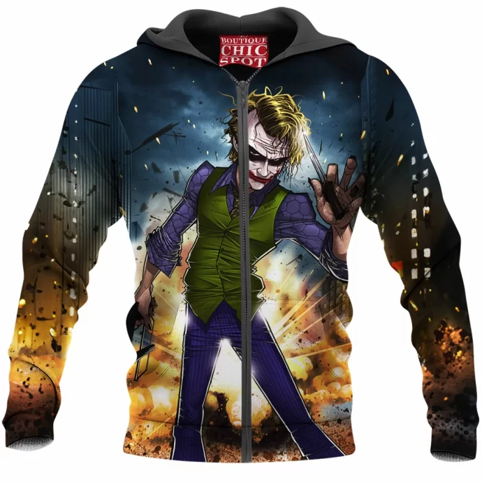 Why So Serious Zip Hoodie