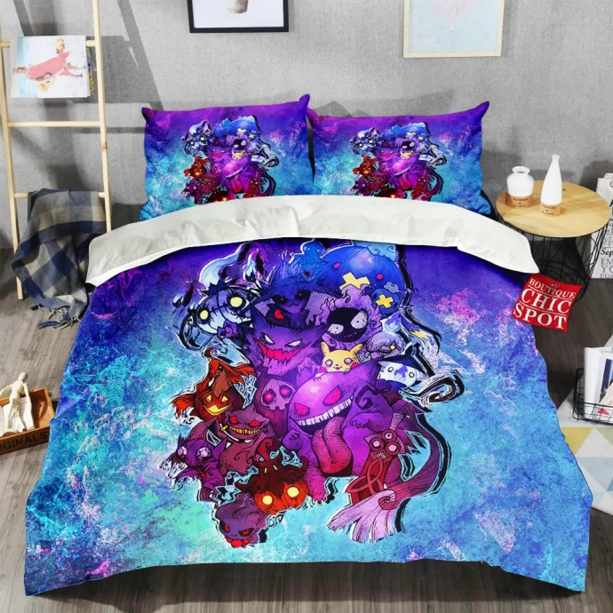 Ghost Type Bedding Set