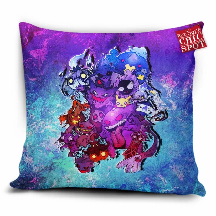 Ghost Type Pillow Cover