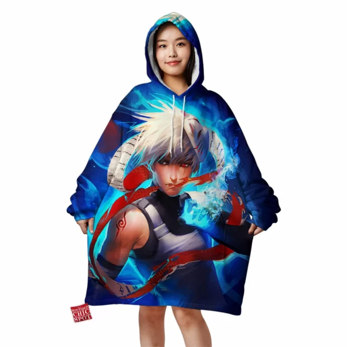 Younger Kakashi Blanket Hoodie