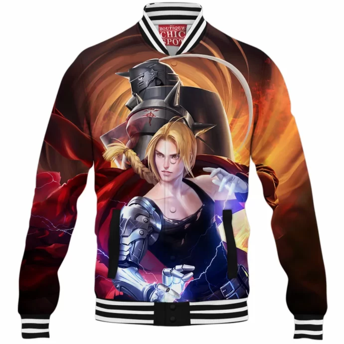 Fullmetal Alchemist Baseball Jacket