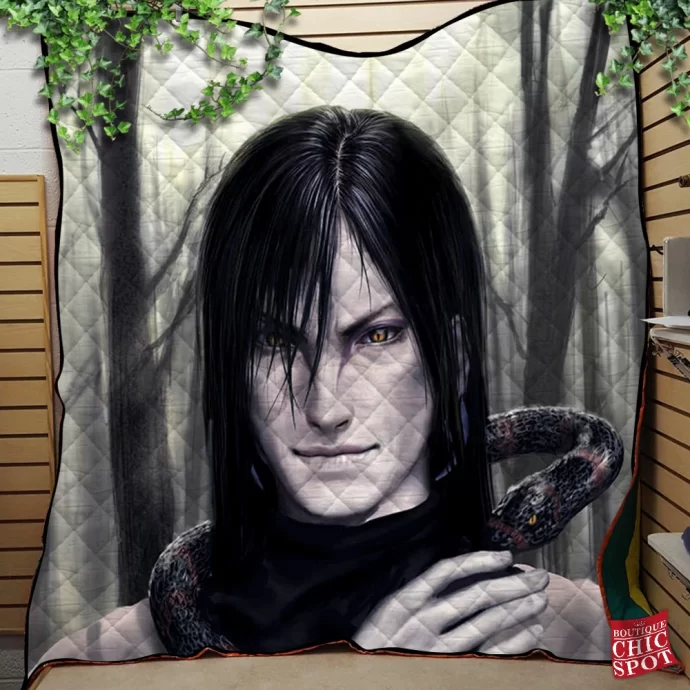 Orochimaru Quilt Blanket