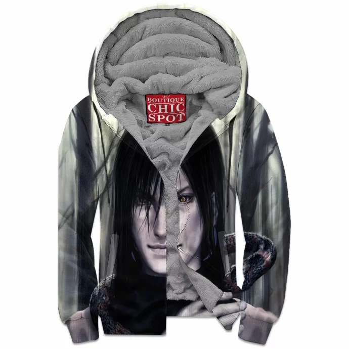 Orochimaru Zip Fleece Hoodie