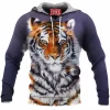 Tiger Fleece-Hoodie