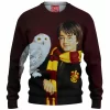 The Boy With The Owl Knitted Sweater